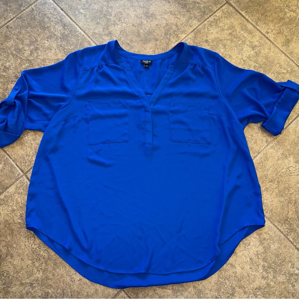Torrid - Pullover 3/4 Sleeve Tunic